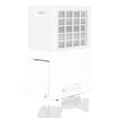 White Westinghouse AWHD-40L dehumidifier by JET INDIA, showing the compact appliance with digital controls and water tank.