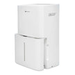 White Westinghouse AWHD-307L dehumidifier by JET INDIA showing digital control panel and compact design for 30 liters per day moisture removal