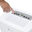 White Westinghouse AWHD-307L dehumidifier by JET INDIA, 30 litres per day, with digital controls and compact design.