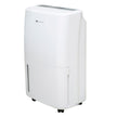 White Westinghouse AWHD-20L dehumidifier by JET INDIA, showing the compact appliance with control panel and air vents.