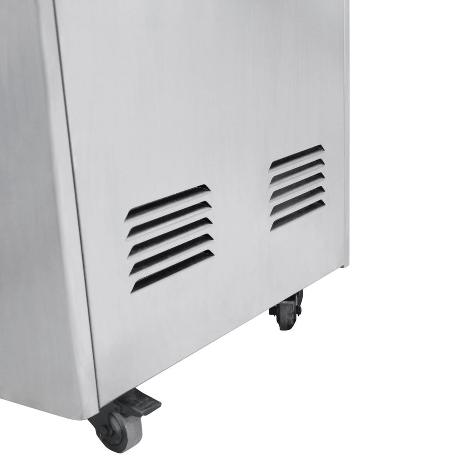 White Westinghouse WDE150S dehumidifier by JET INDIA, 150 litres per day, showing modern design and control panel.