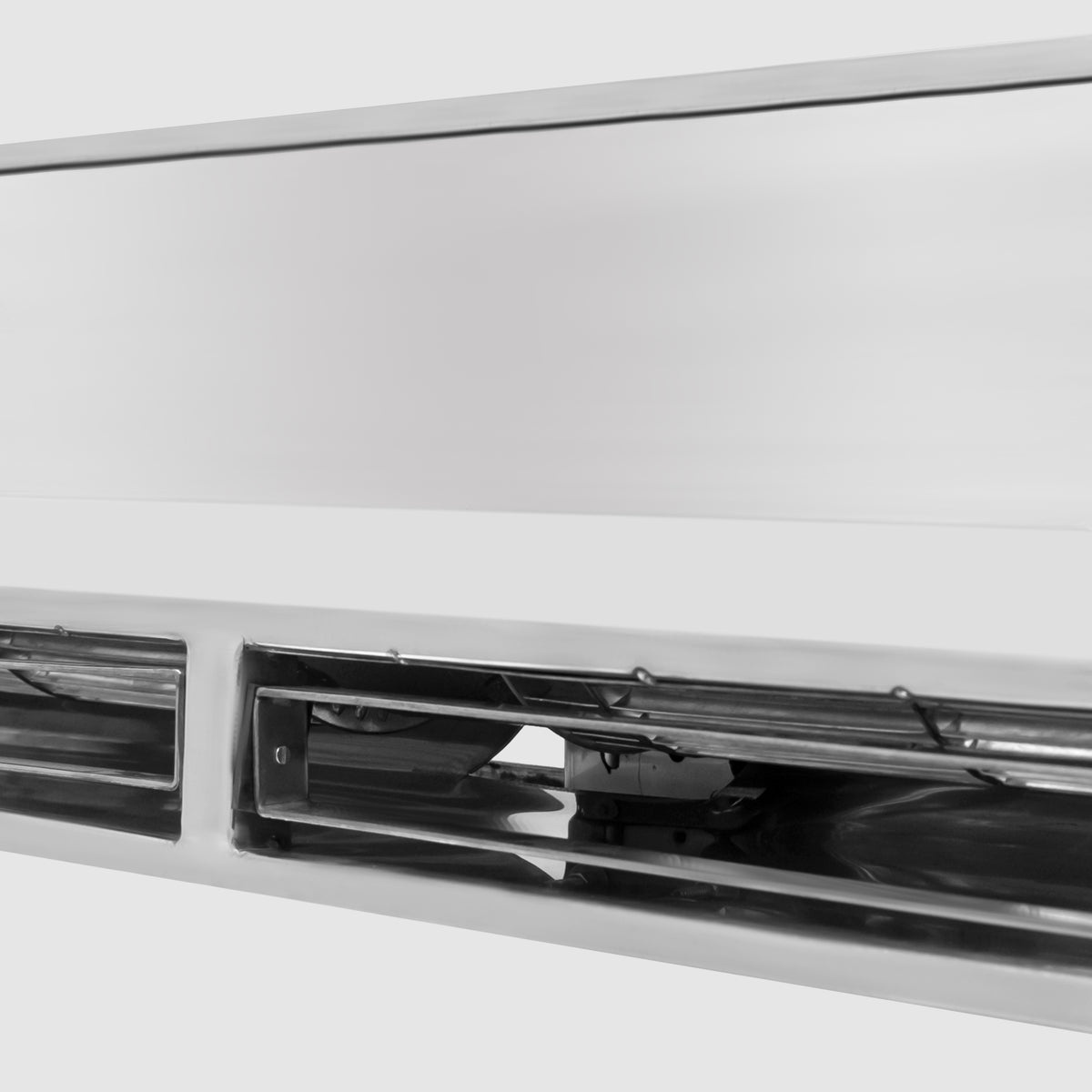 JET EOHV Air Curtain — Stainless Steel, High Velocity (12–14 m/s)