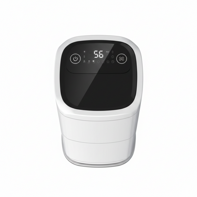 White Westinghouse WDE 606 dehumidifier by JET INDIA, showcasing its sleek design and control panel for 60 liters per day moisture removal.