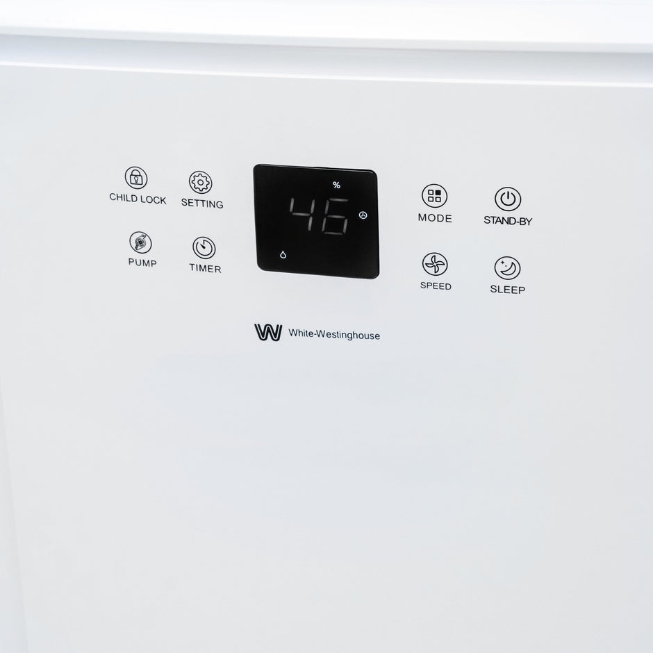 WDE-702 White Westinghouse Dehumidifier - 70 Litres/Day