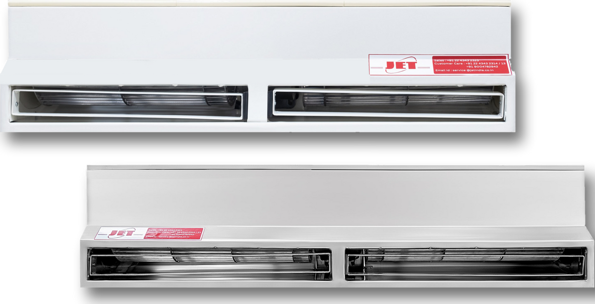 Keep dust, insects and heat out of open doorways